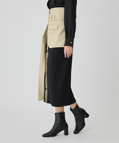 UNITED TOKYO（ユナイテッドトウキョウ） ロングスカート 1 ブラック