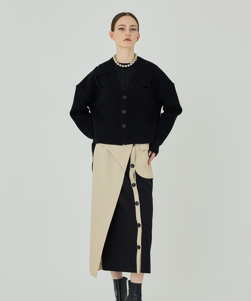 「UNITED TOKYO」 ロングスカート 1 ブラック レディース_画像5