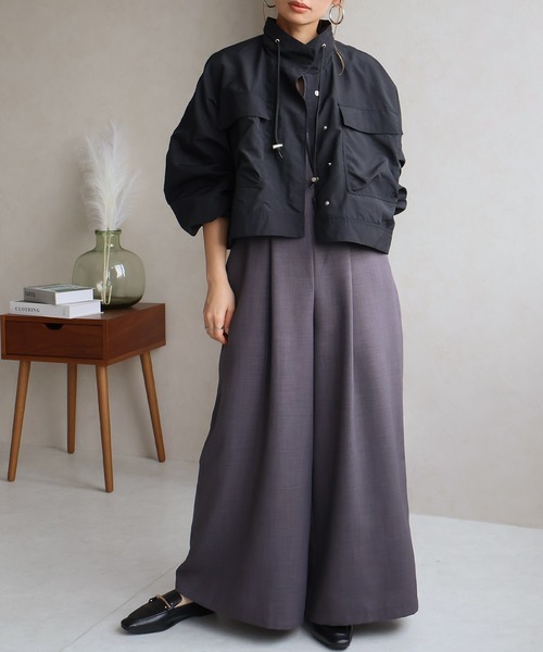 「Social GIRL」 マウンテンパーカー M アイボリー レディース_画像4