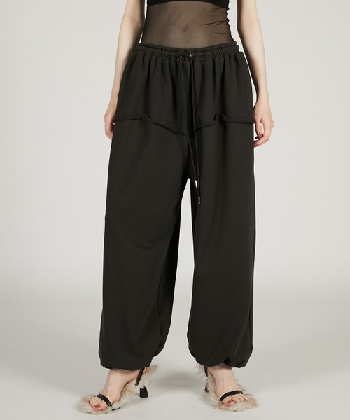 PRANK PROJECT ボリュームジャージパンツ PRANK PROJECT(プランク プロジェクト)｜グロッシーボリュームジャージ