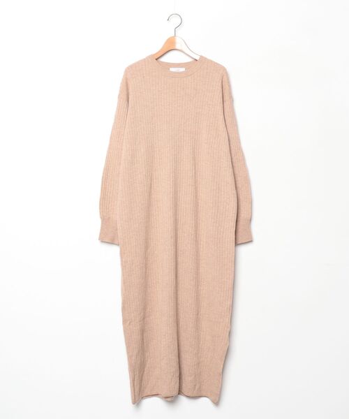 SLOBE IENA（スローブイエナ） ニットワンピース FREE ベージュ