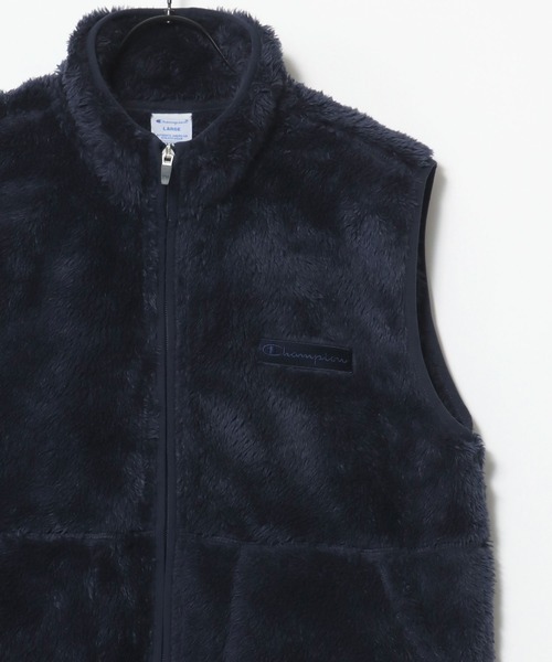 Champion（チャンピオン） ベスト L ネイビー メンズ : ZOZOTOWN Yahoo