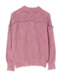 「one after another NICE CLAUP」 長袖ニット FREE ピンク レディースの画像2