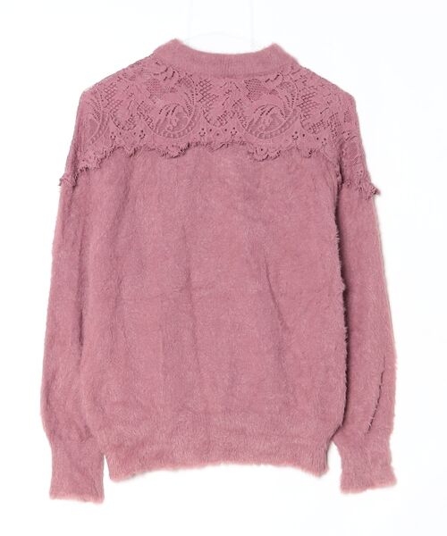 「one after another NICE CLAUP」 長袖ニット FREE ピンク レディースの画像2