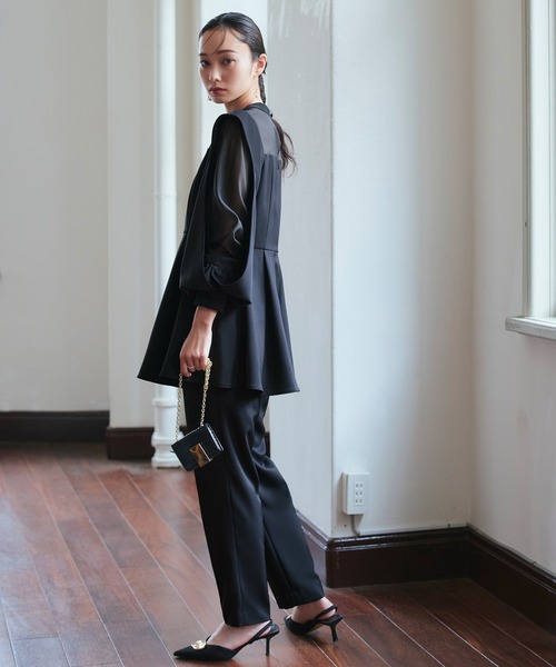 りくさん専用 ballsyxLee ブラック セットアップ RUIRUE BOUTIQUE（ルイルエブティック） セットアップ ツイード