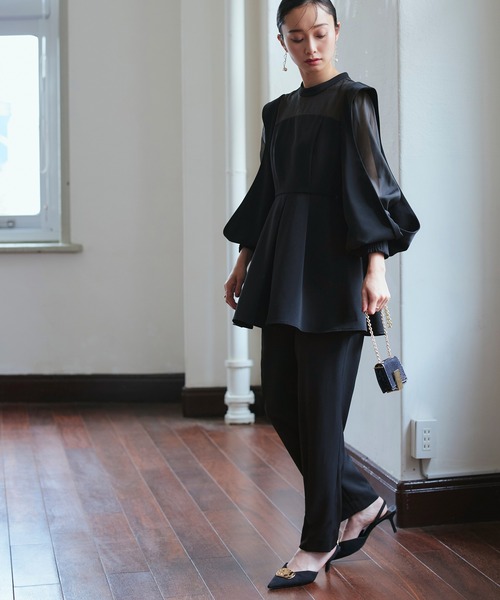 RUIRUE BOUTIQUE（ルイルエブティック） セットアップ - ブラック