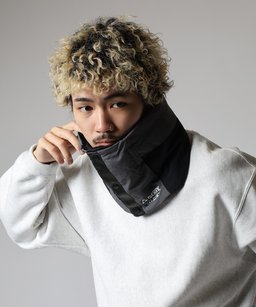 GERRY（ジェリー） ネックウォーマー スヌード 撥水加工 2WAY フード