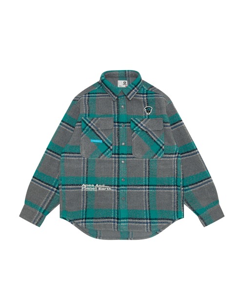 「AAPE BY A BATHING APE」 ジャケット SMALL グレー系その他 メンズ_画像6