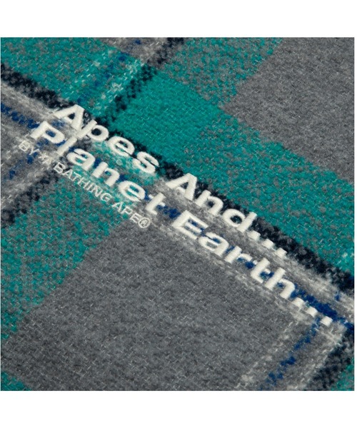 「AAPE BY A BATHING APE」 ジャケット SMALL グレー系その他 メンズ_画像9