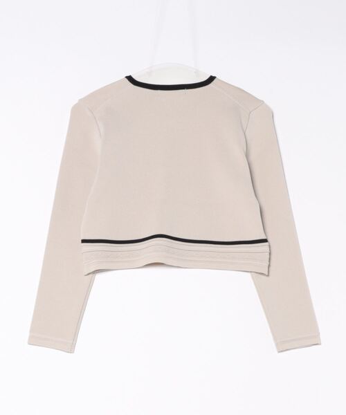 「Maglie le cassetto」 ニットカーディガン 9号 ネイビー レディース_画像2