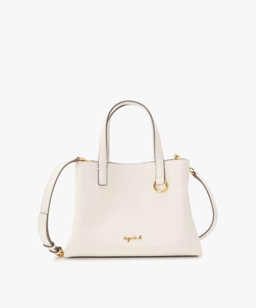 未使用品♡アニエスベー 2way スモール トートバッグ Christelle agnes b.（アニエスベー） トートバッグ 2way スモール トートバッグ