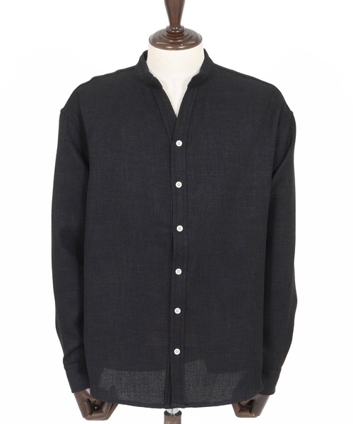 シャツ AZUL BY MOUSSY | 総柄パイルジャガードシャツ (シャツ・ブラウス