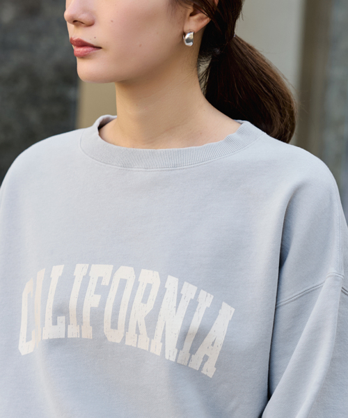 FRAMeWORK（フレームワーク） トレーナー スウェット PRINT スウェット