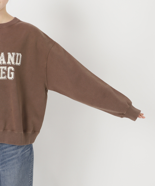 FRAMeWORK（フレームワーク） トレーナー スウェット PRINT スウェット