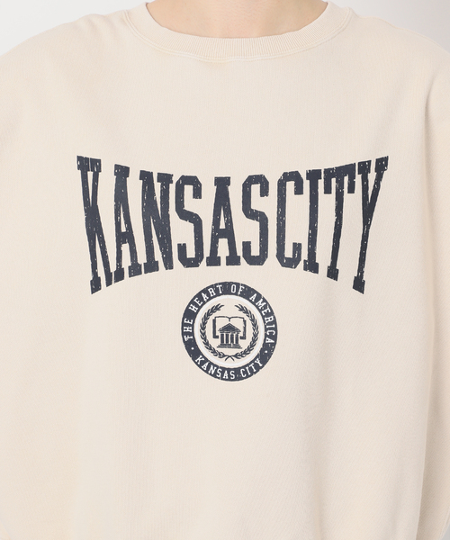 FRAMeWORK（フレームワーク） トレーナー スウェット PRINT スウェット