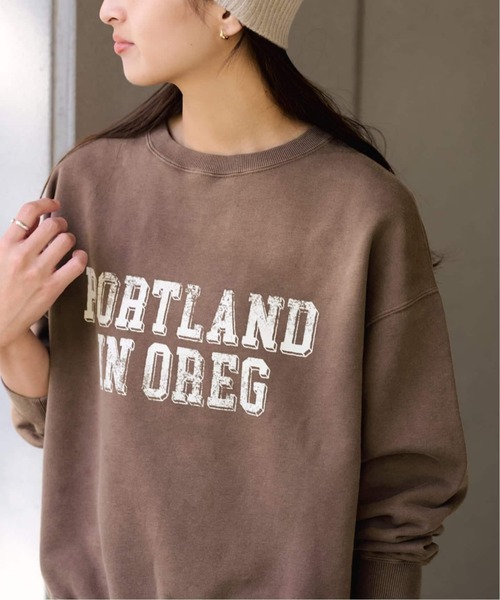 FRAMeWORK（フレームワーク） トレーナー スウェット PRINT スウェット