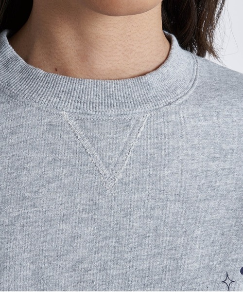 「ROXY」 スウェットカットソー MEDIUM グレー レディース_画像8