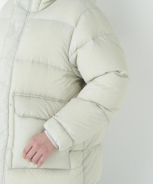 TAION（タイオン） ダウンジャケット MEDIUM ブラウン レディース