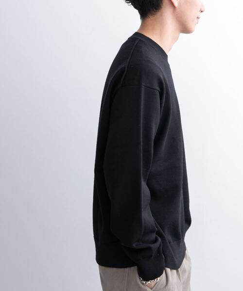 「FORK&SPOON」 長袖ニット 5 オレンジ系その他 メンズ_画像3