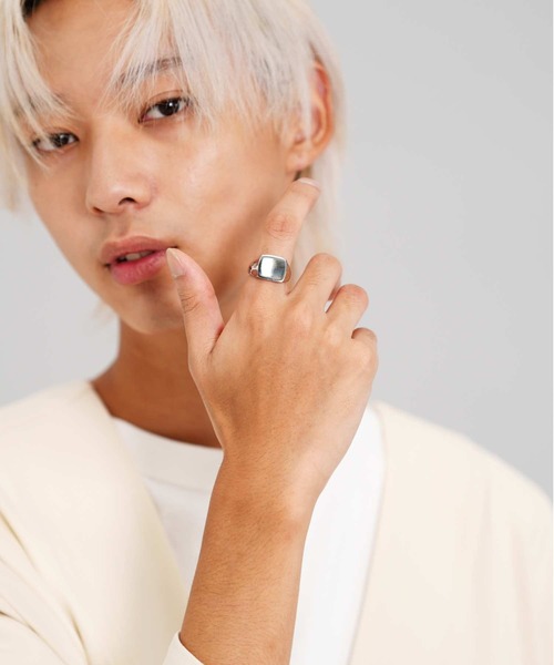 「LION HEART」 リング 21号 シルバー メンズ_画像9