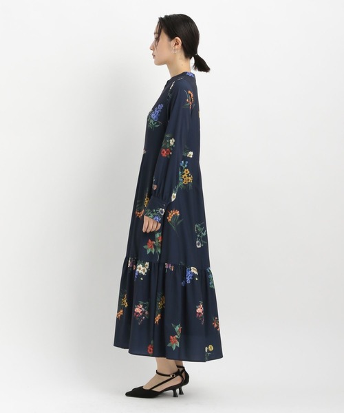 Andemiu ワンピース Andemiu（アンデミュウ） ワンピース ボタニカルフラワーワンピース