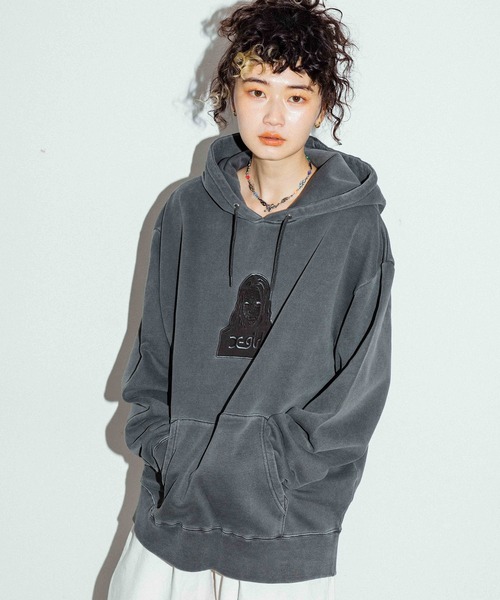 X-girl（エックスガール） プルオーバーパーカー MEDIUM