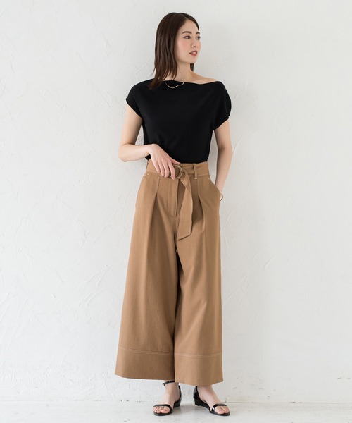 「LOUNGEDRESS」 パンツ MEDIUM ベージュ レディース_画像7