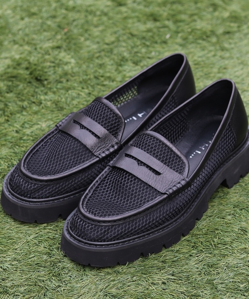 「MOHI」 シューズ 35 ブラック レディース_画像5