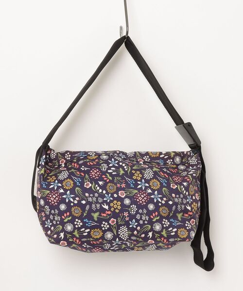 「marble sud」 花柄メッセンジャーバッグ - パープル レディース_画像2