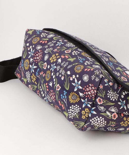 「marble sud」 花柄メッセンジャーバッグ - パープル レディース_画像3