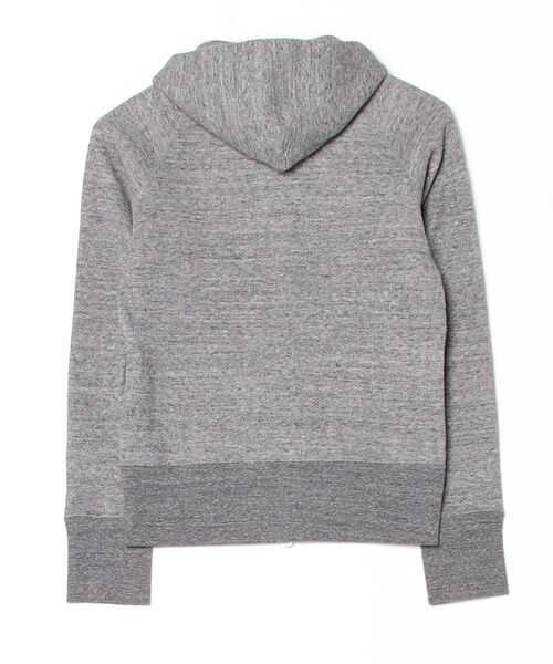 「n100」 ジップアップパーカー FREE グレー レディース_画像2