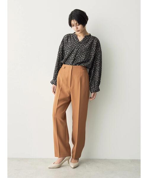 「YECCA VECCA」 スラックス S ブルーグリーン レディース_画像6