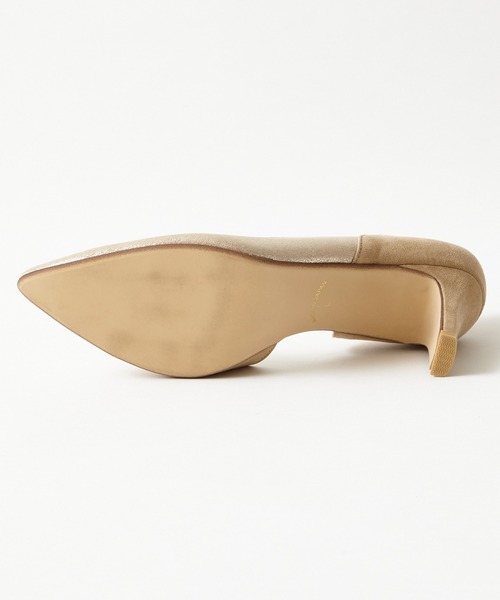 「AIMER」 パンプス 24.5cm ゴールド レディース_画像5