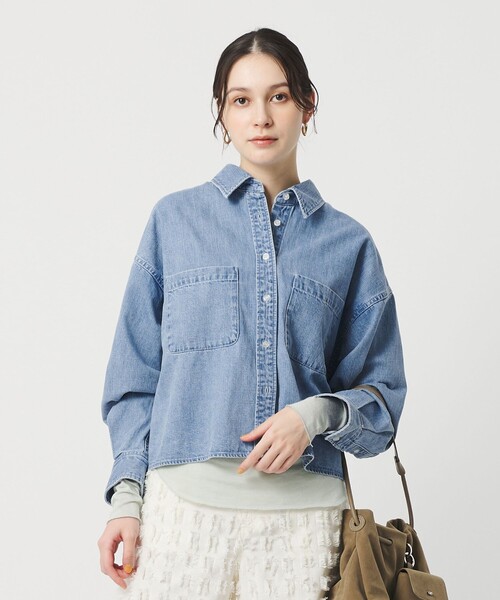 BEAUTY＆YOUTH UNITED ARROWS ブラウス シャツ 「WEB限定」ショート
