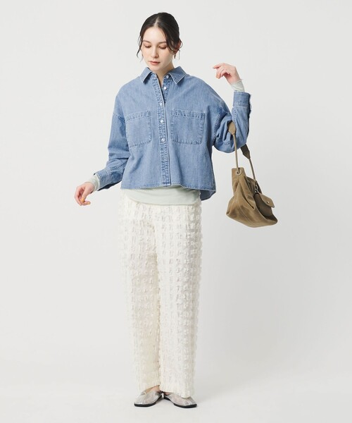 BEAUTY＆YOUTH UNITED ARROWS ブラウス シャツ 「WEB限定」ショート