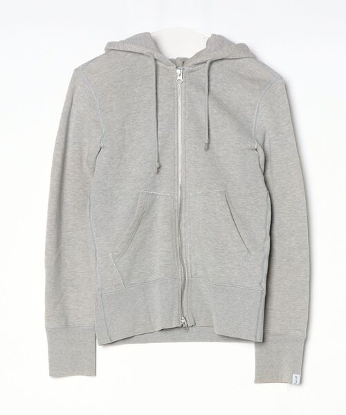LOOPWHEELER（ループウィラー） ジップアップパーカー S グレー メンズ