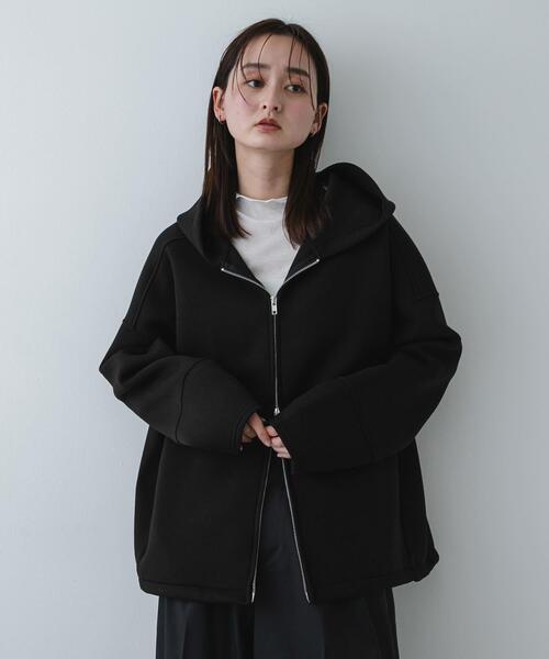 SENSE OF PLACE by URBAN RESEARCH パーカー コクーンスリーブZIP