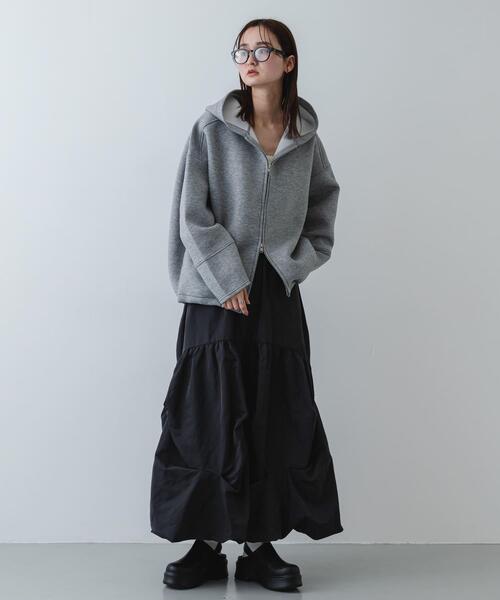 SENSE OF PLACE by URBAN RESEARCH パーカー コクーンスリーブZIP