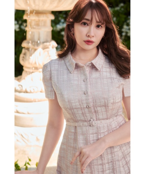 Her lip to シャツワンピース M ピンク レディース : ZOZOTOWN Yahoo