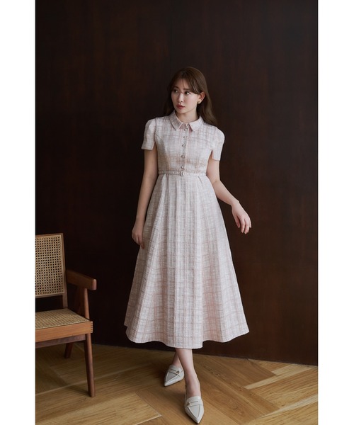 Her lip to シャツワンピース M ピンク レディース : ZOZOTOWN Yahoo