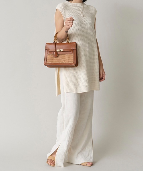 「LE VERNIS」 2WAYバッグ FREE キャメル レディース_画像3