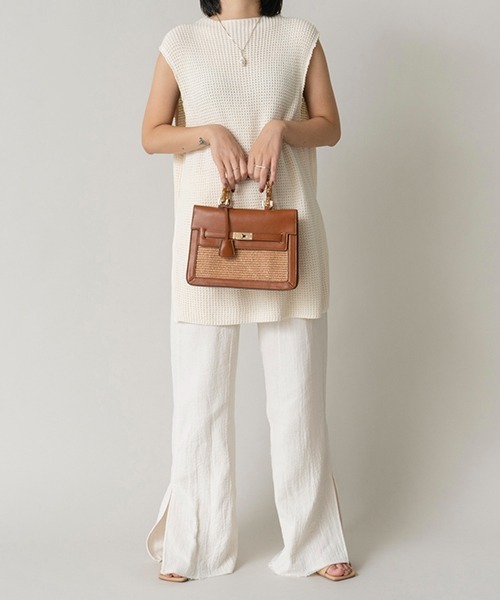 「LE VERNIS」 2WAYバッグ FREE キャメル レディース_画像5