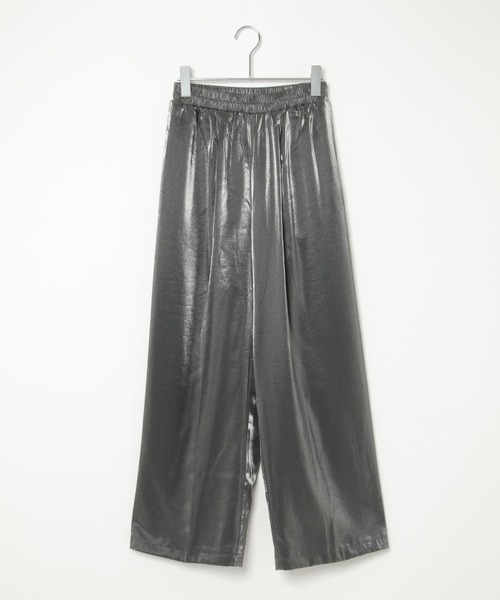 「notch.」 イージーパンツ M ベージュ レディース_画像2