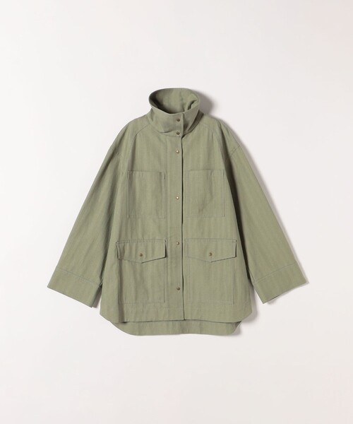 「SHIPS any」 ブルゾン ONE SIZE オリーブ レディースの画像