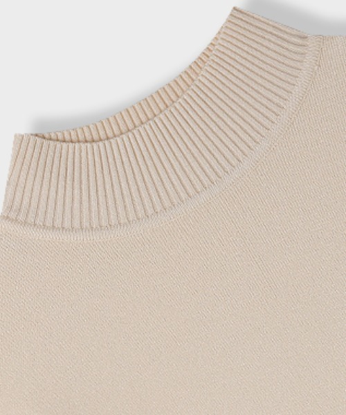 「COCOMOMO」 長袖ニット FREE ライトブラウン レディース_画像4