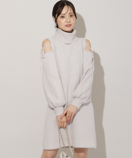 ウィルセレクション ニットワンピース WILLSELECTION（ウィルセレクション） ニットワンピース FREE オフ