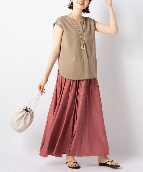 「NOLLEY'S」 ハンドバッグ FREE ベージュ レディース_画像6