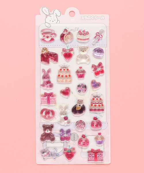 風水花豚　Sunmail ストラップ シール　まとめ売り SLAP SLIP（スラップスリップ） ステッカー ぷっくり可愛いちゅるちゅ