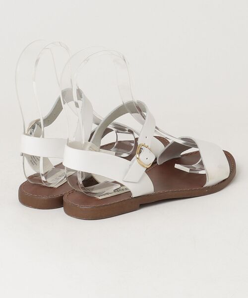 「STEVE MADDEN」 フラットサンダル 6.5 ホワイト レディース_画像2