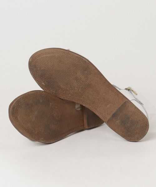 「STEVE MADDEN」 フラットサンダル 6.5 ホワイト レディース_画像3